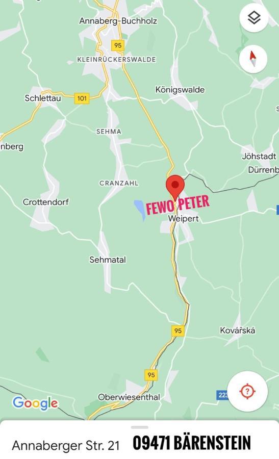 Kleine Fewo Peter In Baerenstein Bagian luar foto